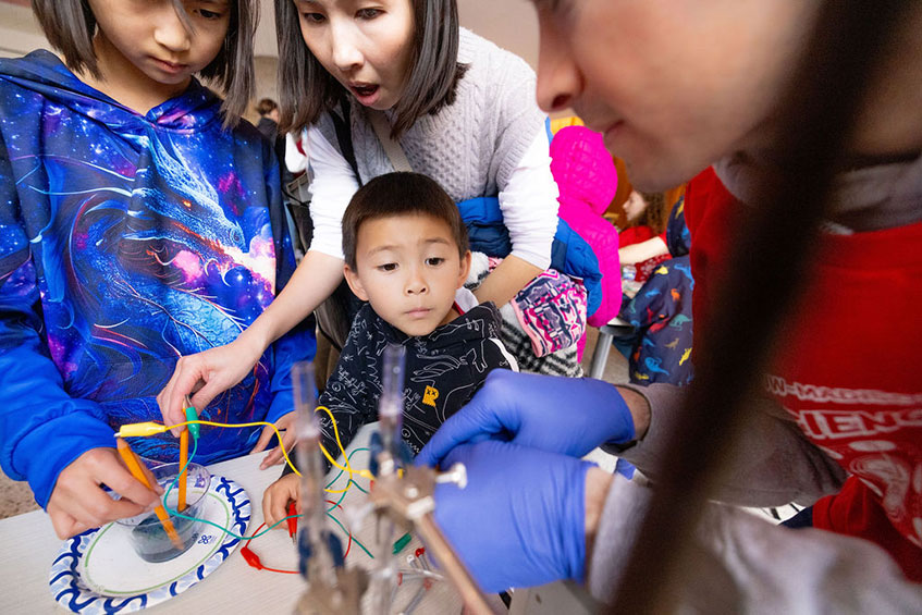Science Expedition Lab Science Expeditions Campus Open House brings STEM wonder to the whole ...