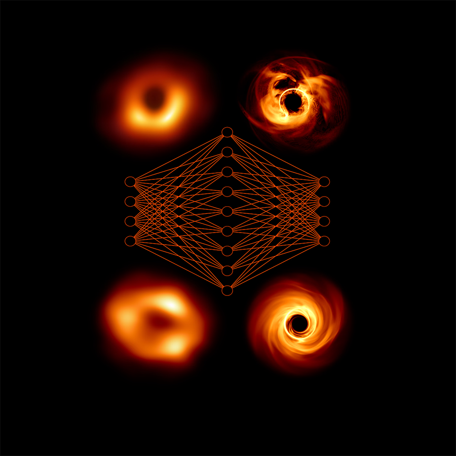 Artist impression of a neural network